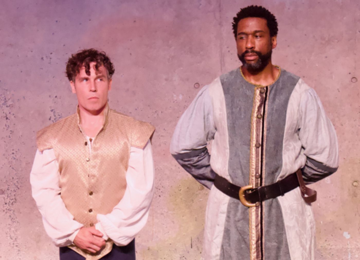 Performers in Atlas Shakespeare Company’s Othello at Abrons Arts Center
