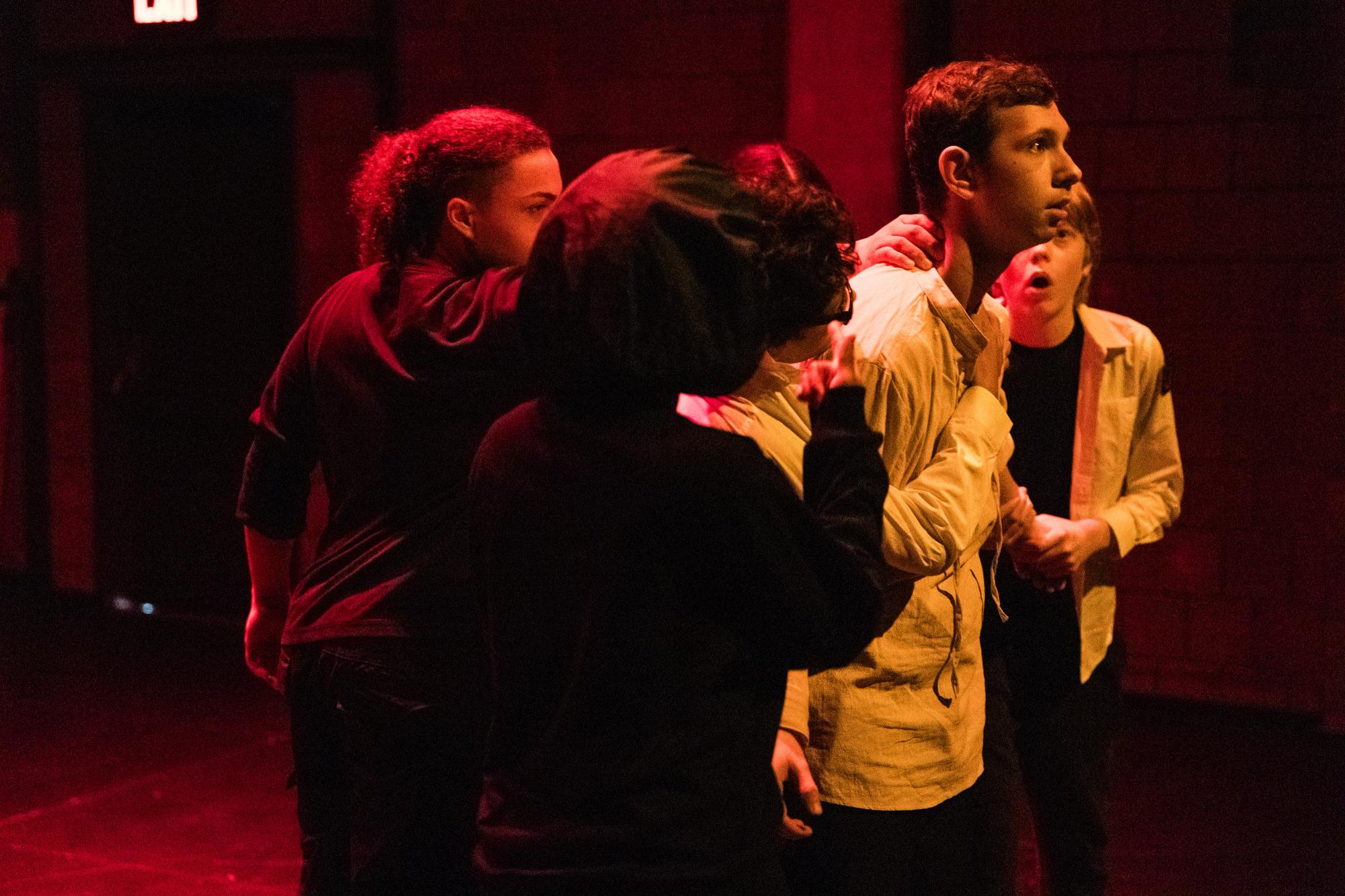 Young performers in Urban Youth Theater at Abrons Arts Center