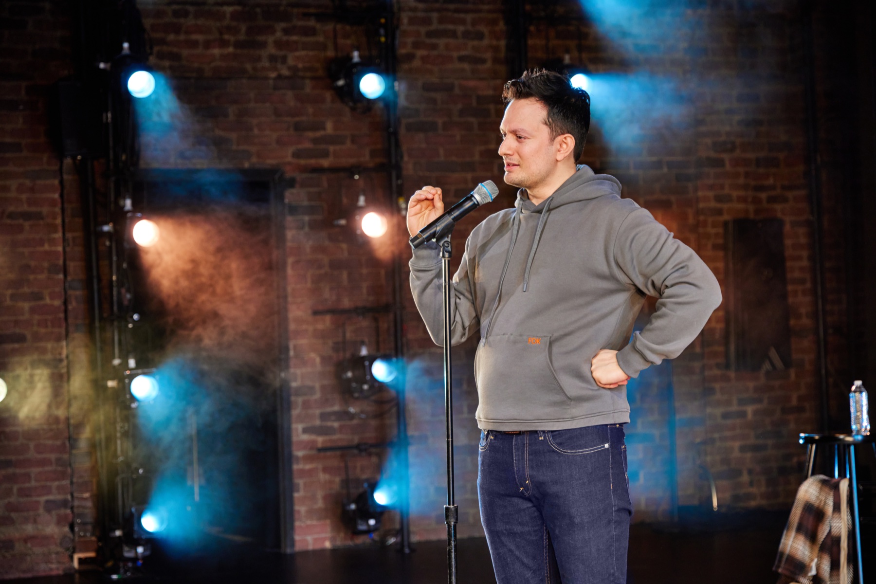 Michael Cruz Kayne performing Sorry For Your Loss at Minetta Lane Theatre