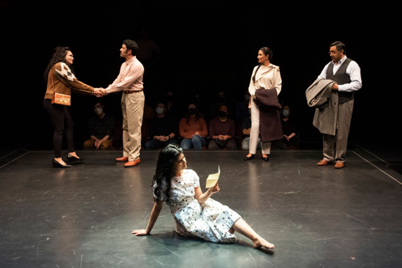 The Elyria company performing at Atlantic Theater Company
